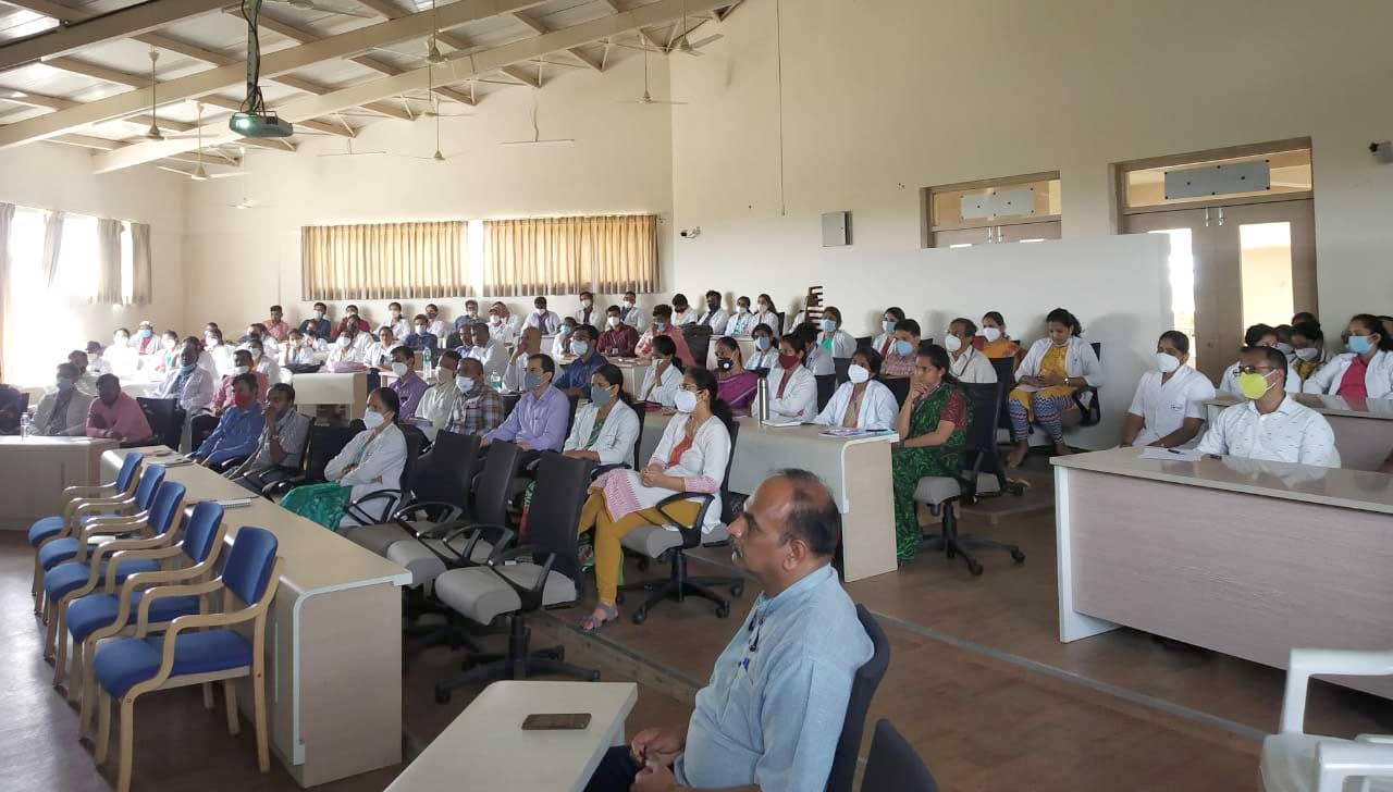 Training program on NABH Sri Dharmasthala Manjunatheshwara College of